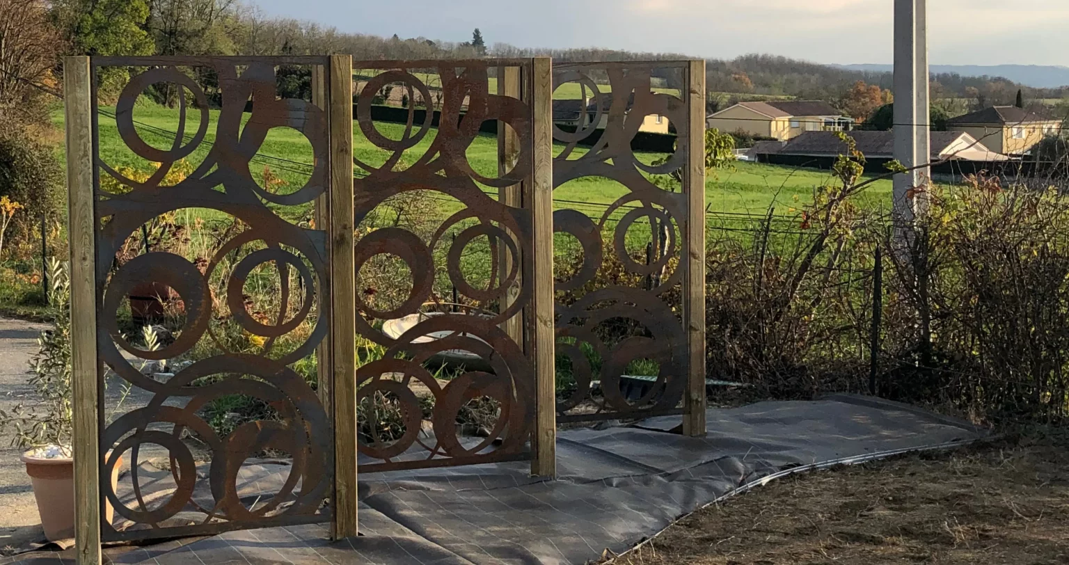Panneaux corten