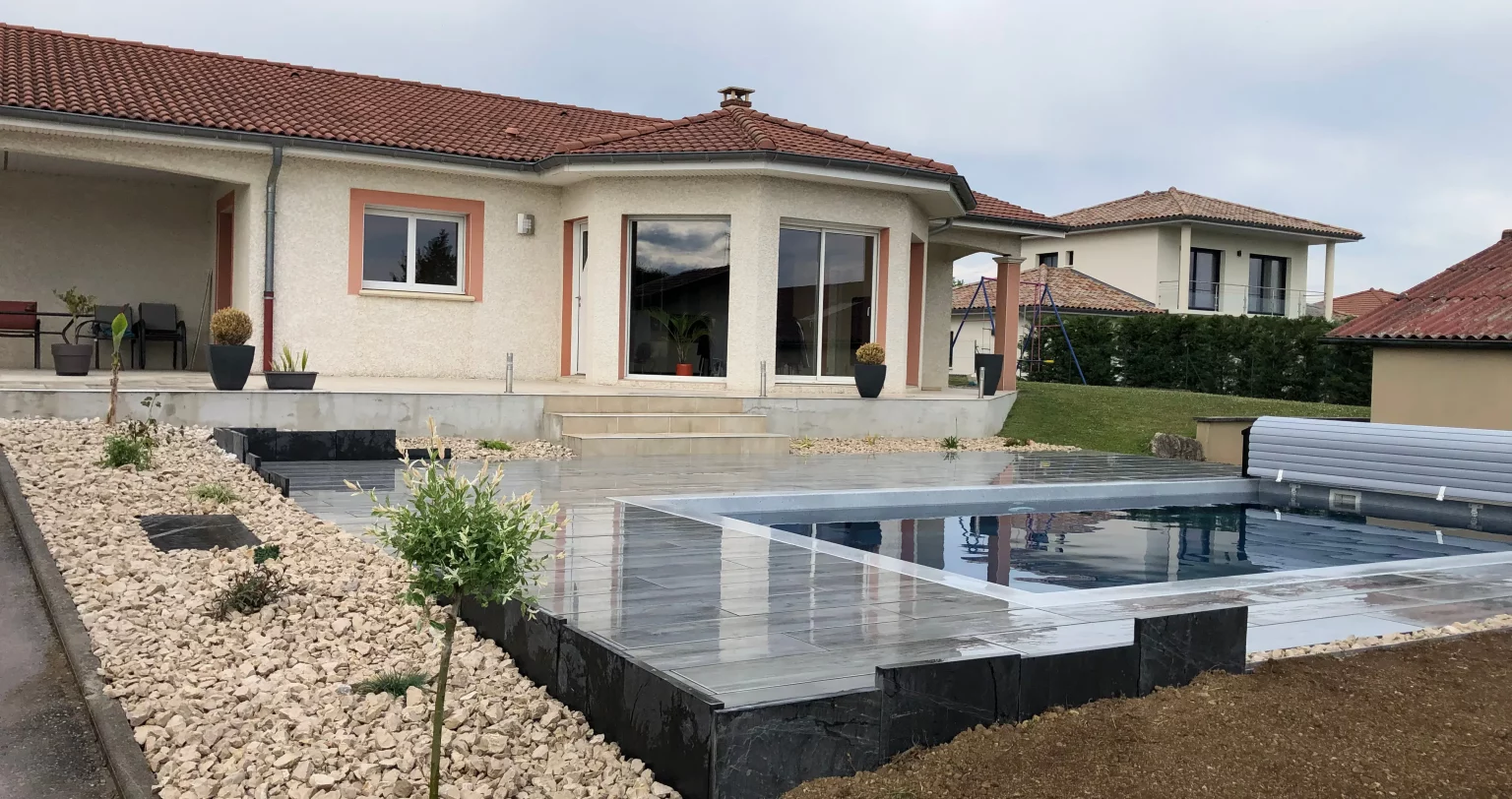 Terrasse piscine