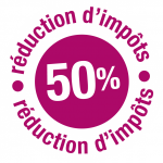 50% de réduction d'impôts